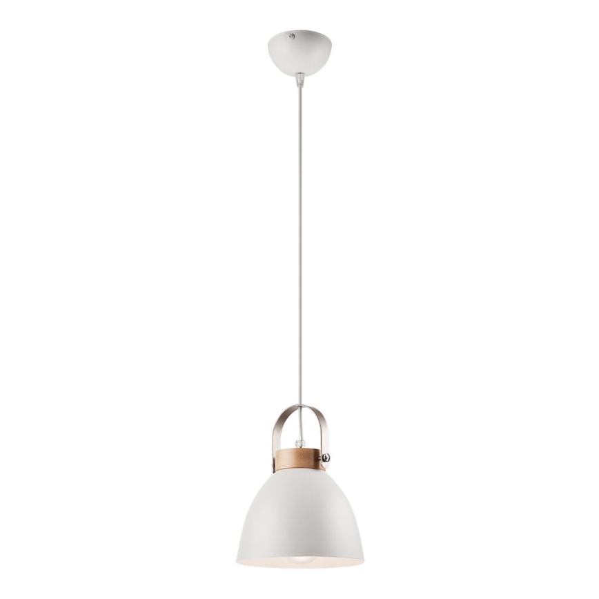 Hanglamp aan een koord DANIELLE 1xE27/60W/230V beuken
