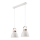 Hanglamp aan een koord DANIELLE 2xE27/60W/230V beuken