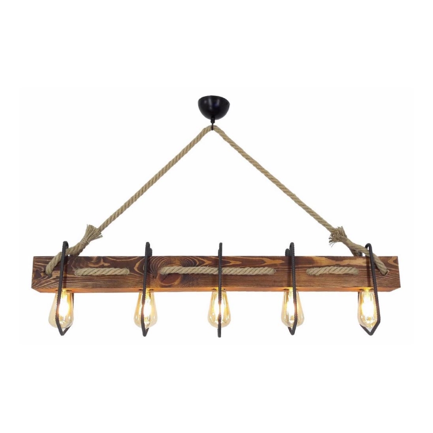 Hanglamp aan een koord DEMIR 5xE27/40W/230V