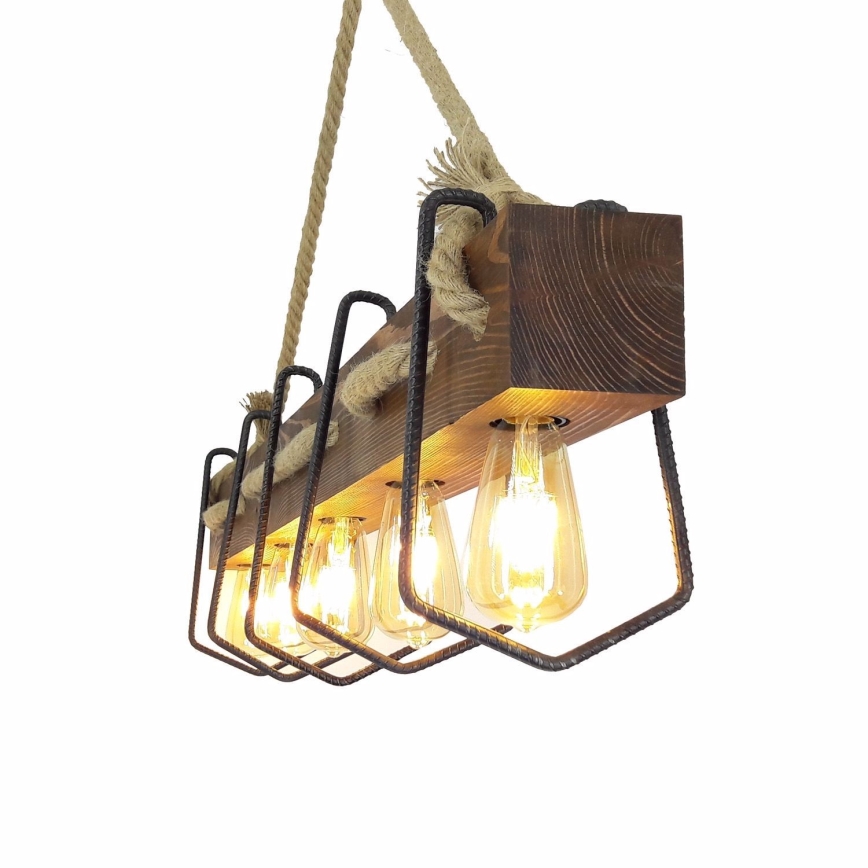 Hanglamp aan een koord DEMIR 5xE27/40W/230V