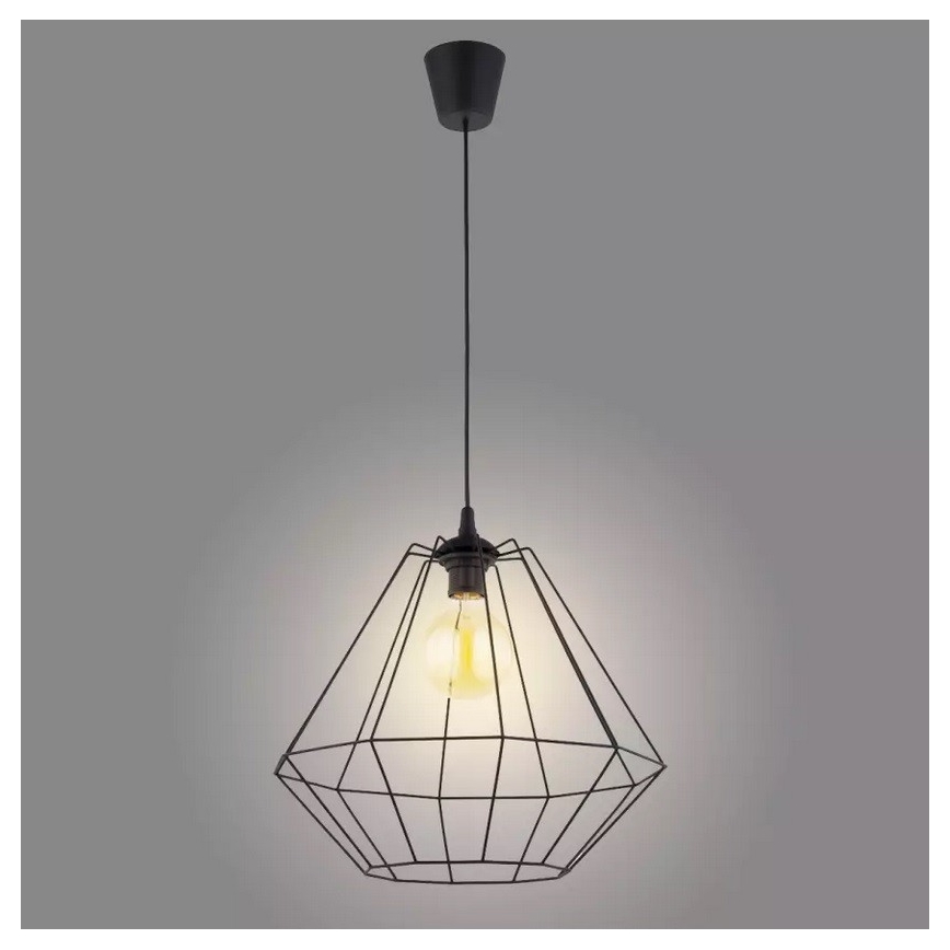 Hanglamp aan een koord DIAMOND 1xE27/60W/230V