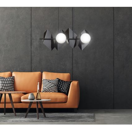 Hanglamp aan een koord DRIFTON 4xE14/10W/230V zwart