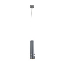 Hanglamp aan een koord DRILL 1xGU10/4W/230V grijs