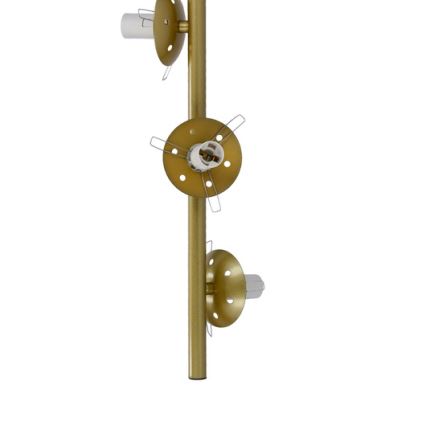 Hanglamp aan een koord DUO 3xE14/40W/230V gouden/zwart