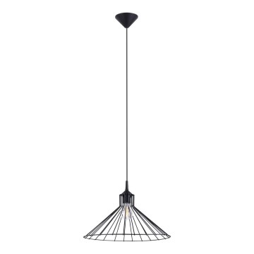 Hanglamp aan een koord EDA 1xE27/15W/230V zwart