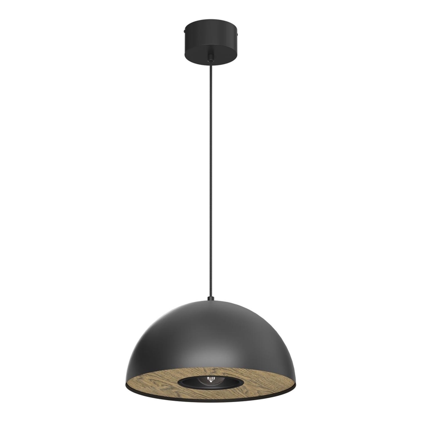 Hanglamp aan een koord ELGUND 1xE27/15W/230V diameter 35 cm zwart