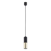 Hanglamp aan een koord ELIT 1xGU10/10W/230V zwart