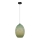Hanglamp aan een koord ELLIPTIC 1xE27/11W/230V groen