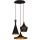 Hanglamp aan een koord ELMAS 3xE27/40W/230V