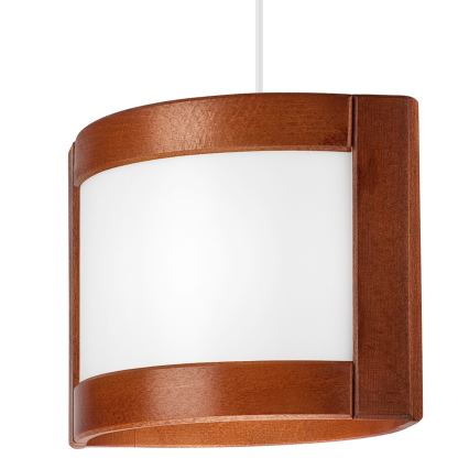 Hanglamp aan een koord ELODIE 1xE27/60W/230V eiken