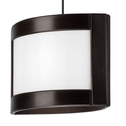 Hanglamp aan een koord ELODIE 1xE27/60W/230V eiken