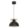 Hanglamp aan een koord ESTATE 1xE27/15W/230V zwart