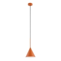 Hanglamp aan een koord FABO 1xE27/15W/230V koper