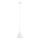Hanglamp aan een koord FABO 1xE27/15W/230V wit