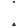 Hanglamp aan een koord FABO 1xE27/15W/230V zwart