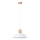 Hanglamp aan een koord FANO 1xE27/15W/230V diameter 34 cm wit