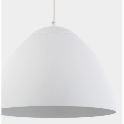 Hanglamp aan een koord FARO 1xE27/60W/230V wit