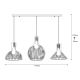 Hanglamp aan een koord FELLINI 3xE27/100W/230V