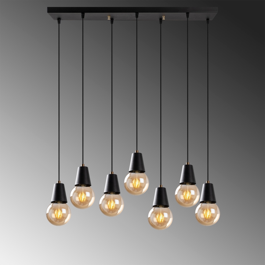 Hanglamp aan een koord FES 7xE27/40W/230V