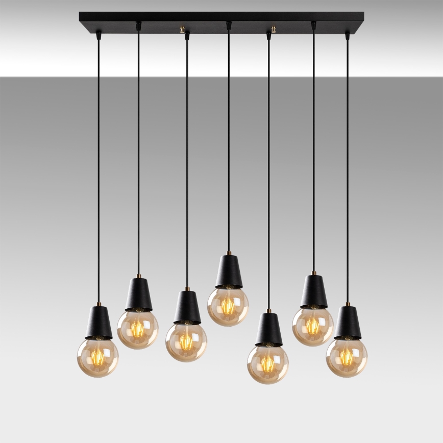 Hanglamp aan een koord FES 7xE27/40W/230V