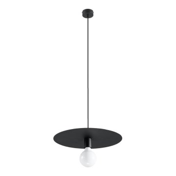 Hanglamp aan een koord FLAVIO 1xE27/60W/230V zwart