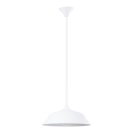 Hanglamp aan een koord FRIKA 1xE27/15W/230V diameter 34 cm wit
