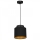 Hanglamp aan een koord FRODI 1xE27/60W/230V zwart