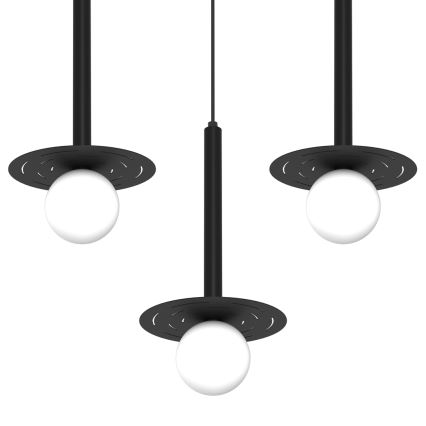 Hanglamp aan een koord FUTURA 3xG9/7W/230V zwart