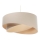 Hanglamp aan een koord GALAXY 1xE27/60W/230V beige