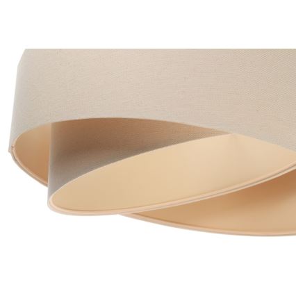 Hanglamp aan een koord GALAXY 1xE27/60W/230V beige
