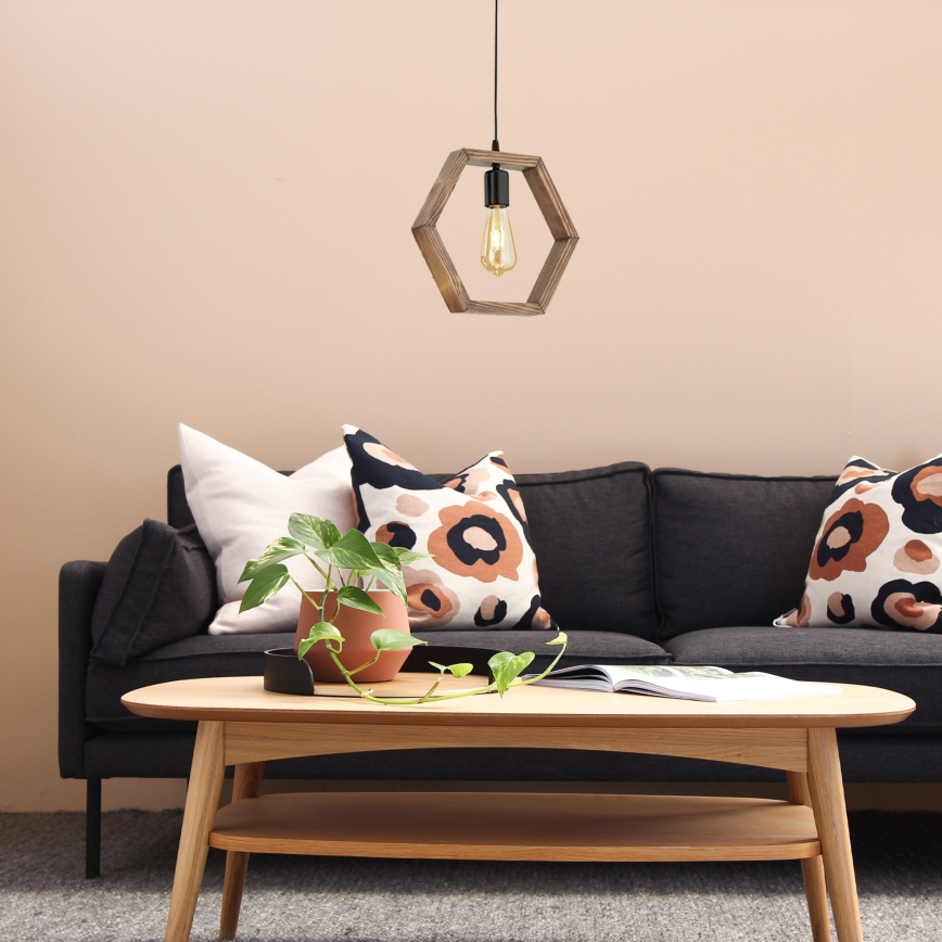Hanglamp aan een koord GEOMETRIK 1xE27/60W/230V