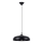 Hanglamp aan een koord GINA 1xE27/15W/230V diameter 38 cm zwart