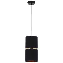 Hanglamp aan een koord GINA 1xE27/60W/230V zwart