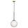 Hanglamp aan een koord GLASGOW 1xE27/40W/230V diameter 18 cm