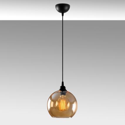 Hanglamp aan een koord GOLD 1xE27/40W/230V