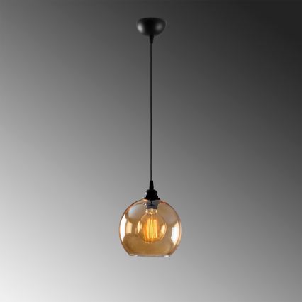 Hanglamp aan een koord GOLD 1xE27/40W/230V