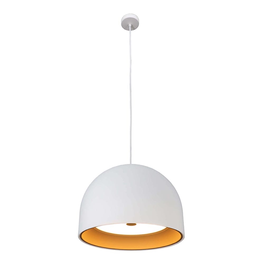 Hanglamp aan een koord GRAVITY 3xE27/7W/230V wit