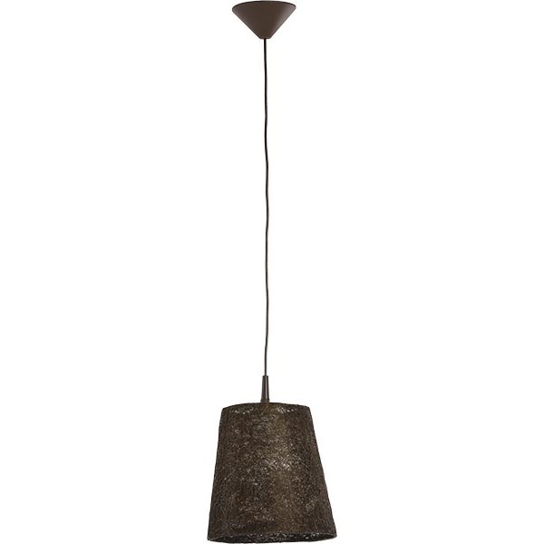 Hanglamp aan een koord GUMON 1xE27/15W/230V bruin