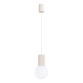 Hanglamp aan een koord HALO 1xG9/8W/230V diameter 12 cm crème