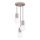 Hanglamp aan een koord HALO 3xG9/8W/230V diameter 25 cm beige