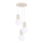 Hanglamp aan een koord HALO 3xG9/8W/230V diameter 25 cm crème