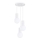 Hanglamp aan een koord HALO 3xG9/8W/230V diameter 25 cm wit