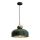 Hanglamp aan een koord HARALD 1xE27/60W/230V groen