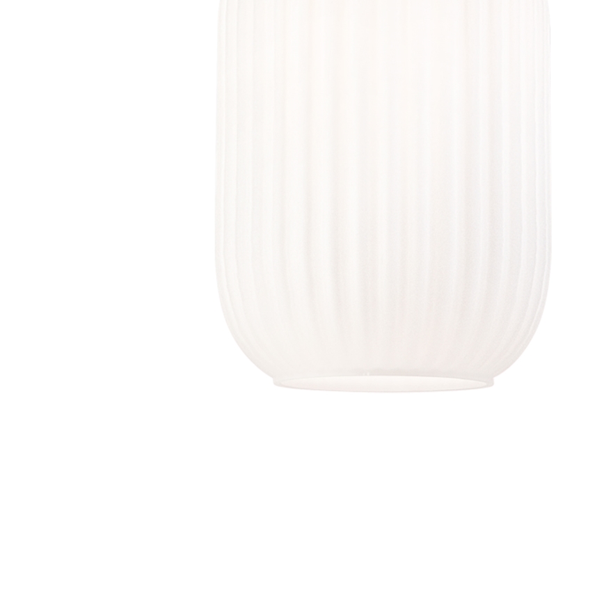 Hanglamp aan een koord HARMONY 1xE27/15W/230V diameter 14 cm wit/eiken