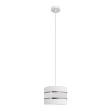 Hanglamp aan een koord HELEN 1xE27/15W/230V diameter 20 cm wit