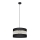 Hanglamp aan een koord HELEN 1xE27/15W/230V diameter 35 cm zwart/gouden