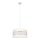 Hanglamp aan een koord HELEN 1xE27/15W/230V diameter 40 cm wit/gouden