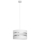 Hanglamp aan een koord HELEN 1xE27/60W/230V diameter 35 cm wit