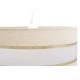 Hanglamp aan een koord HELEN 1xE27/60W/230V diameter 40 cm crème/gouden