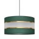 Hanglamp aan een koord HELEN 1xE27/60W/230V diameter 40 cm groen/goud
